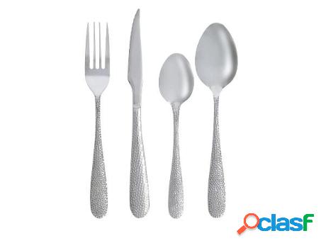 Cuberteria inoxidable tropiko 24 piezas