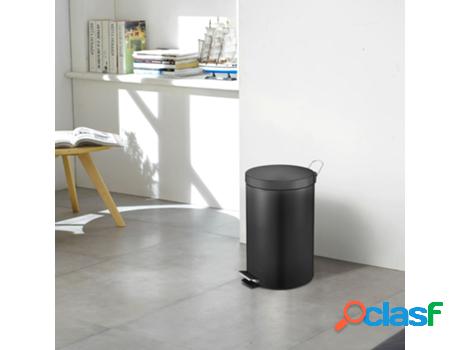 Cubo de basura EKO de pedal Classic 12 L negro