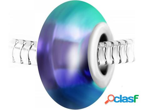 Dije SC_CRYSTAL (Acero - Azul - 13 mm)
