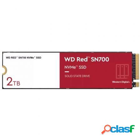 Disco ssd western digital wd red sn700 nas 2tb/ m.2 2280