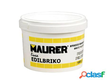 Edil masilla plastica blanca maurer (tarrrina 1,0 kilo)