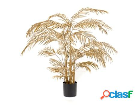 Emerald Palmeira Areca Artificial 145 Cm Dourada