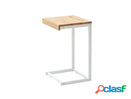 Escritorio BO x FURNITURE (Madera - Blanco - 50 x 36 x 63