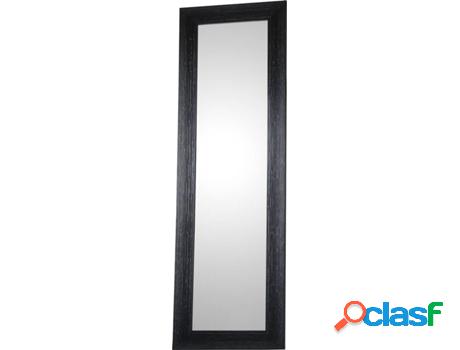 Espejo de Puerta VENPRODIN Negro (Melamina - 133x43x2 cm)
