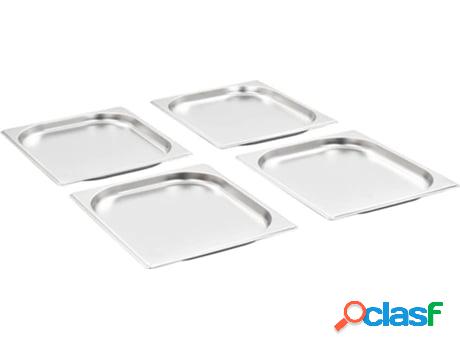 Espetón para Asados y Barbacoa VIDAXL 73 Plateado