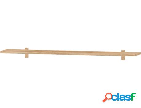 Estante MUEBLAM Puzzle (Roble - Melamina - 138x23 cm)