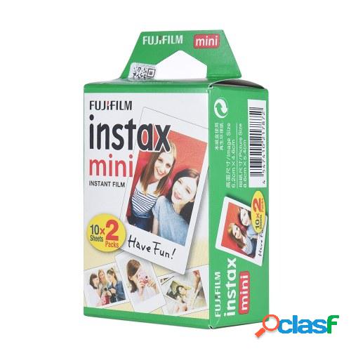 Fujifilm Instax Mini 20 hojas película blanca foto papel
