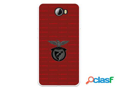 Funda para Huawei Y6 II Compact del Escudo Fondo Granate -