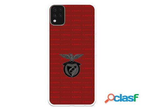 Funda para LG K42 del Escudo Fondo Granate - Licencia