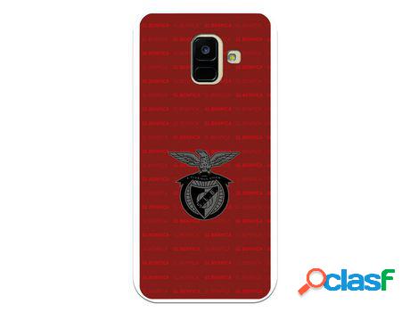 Funda para Samsung Galaxy A6 2018 del Escudo Fondo Granate -