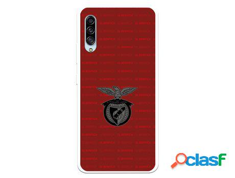 Funda para Samsung Galaxy A90 5G del Escudo Fondo Granate -
