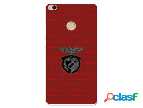 Funda para Xiaomi Mi Max 2 del Escudo Fondo Granate -