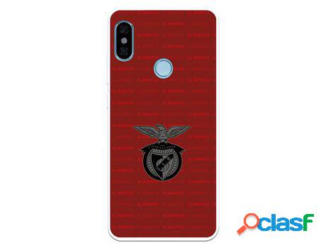 Funda para Xiaomi Redmi Note 5 Pro del Escudo Fondo Granate