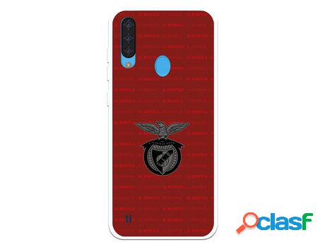 Funda para ZTE Blade A7 2020 del Escudo Fondo Granate -