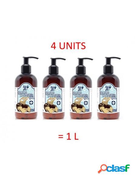 Gel de Manos Hidroalcohólico Zero 250ml Hey Joe. 4 Unidades