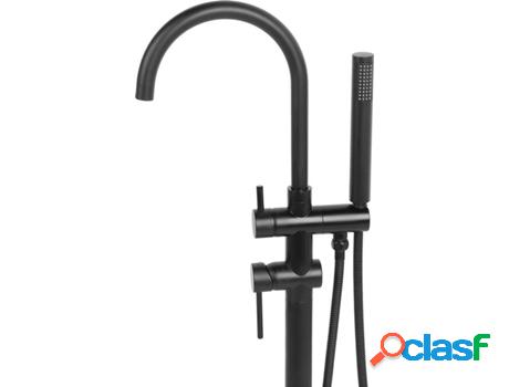 Grifos de WC Tugela (Negro - Latón -16x23x119 cm)