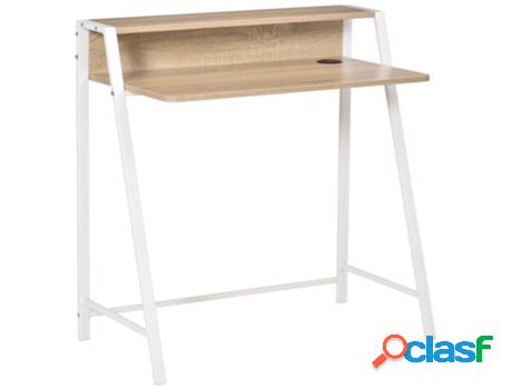 Homcom Escritorio Mesa De Ordenador 84X45X85 Cm Con Encimera