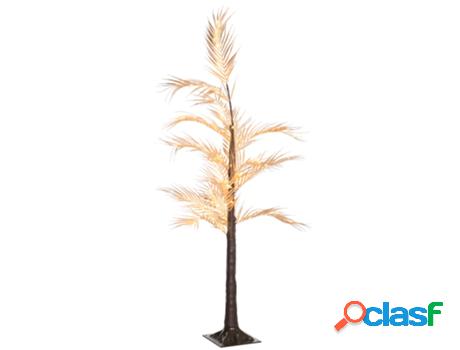 Homcom Lámpara De Pie De Palmera Con 150 Luces Led Ip44