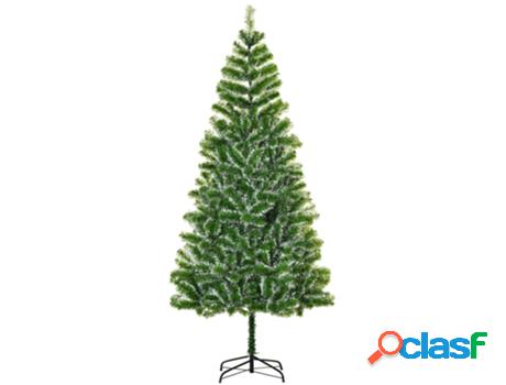 Homcom Árbol De Navidad Artificial 210 Cm Con 968 Ramas