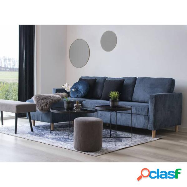 House Nordic Banco Lyla gris oscuro 35x100x44 cm