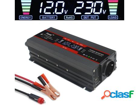 Inversor De Corriente De Pantalla Lcd 1500W/2000W/2600W