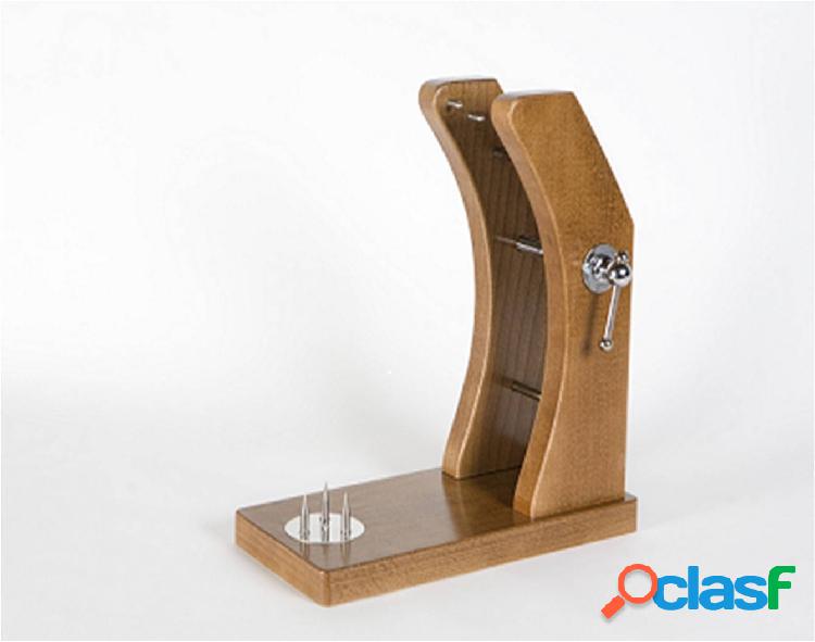 Jamonero Vertical 53X19 X31,5cm madera Haya/Roble Patanegra