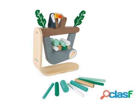 Juego Didáctico JANOD (Madera - Beige - 15,5 x 6,5 x 21,5