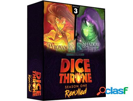 Juego de Mesa ROXLEY GAMES Dice Throne: Pyromancer vs Shadow