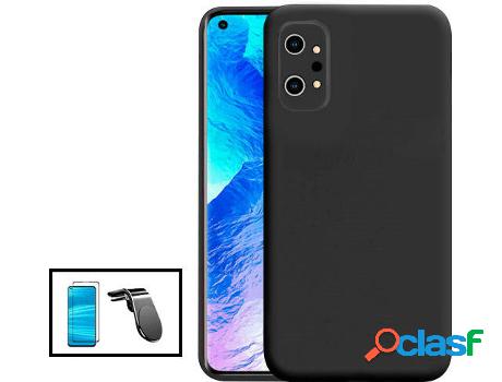Kit Protector de Cristal Templado 5D Full Cover, Funda