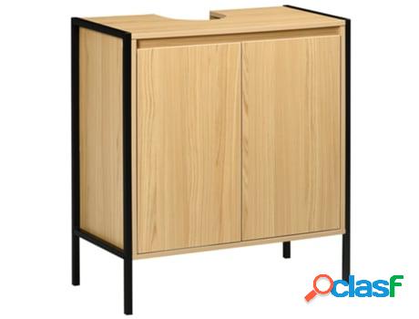 Kleankin Mueble Para Debajo Del Lavabo Armario De Suelo Para