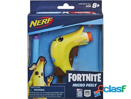 Lanzador NERF Elite Micro Shots Fortnite Peely (Edad