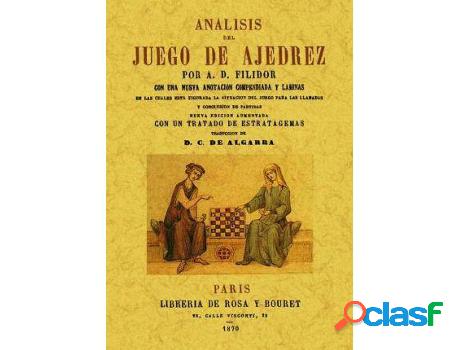 Libro Análisis Del Juego De Ajedrez de A. D. Filidor