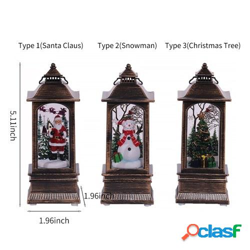 Linterna LED de Navidad LED con pilas Lámpara de hadas