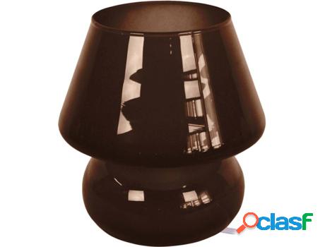 Lámpara de Mesa TOSEL Champignon (Marrón Oscuro - E14 -