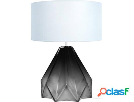 Lámpara de Mesa TOSEL Helsinki (Blanco - E27 - Máx. 40W -