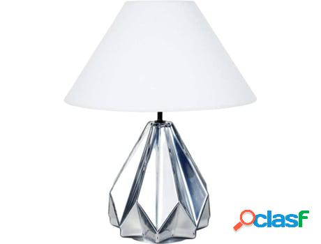 Lámpara de Mesa TOSEL Helsinki (Chrome, Império Blanco -