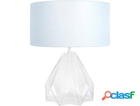Lámpara de Mesa TOSEL Helsinki (Cilíndrico Transparente,