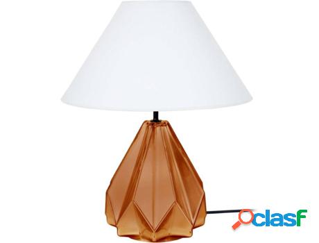Lámpara de Mesa TOSEL Helsinki (Império Blanco, Cobre -
