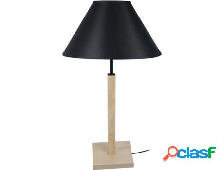 Lámpara de Mesa TOSEL Hod B (Negro - E27 - Máx. 40W -