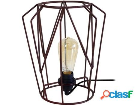 Lámpara de Mesa TOSEL Olympia Marrón 25 x 28.5 cm