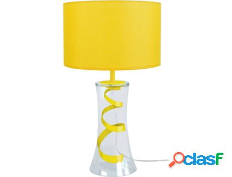 Lámpara de Mesa TOSEL Petit Trompeta (Amarillo - E27 -