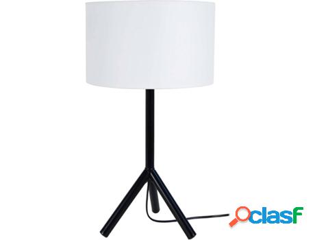 Lámpara de Mesa TOSEL Trident A (Cilíndrico en Negro,