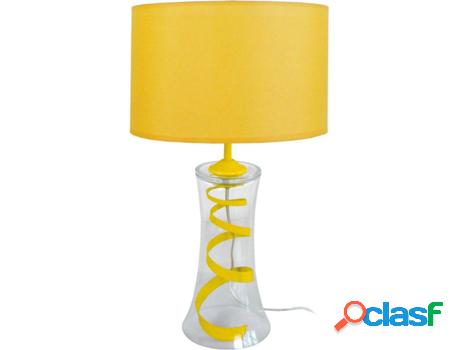 Lámpara de Mesa TOSEL Trompeta Metal (Amarillo - E27 -