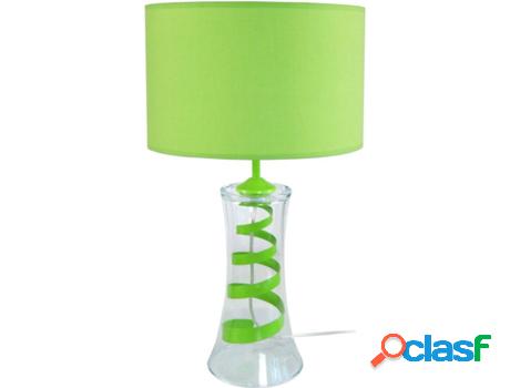 Lámpara de Mesa TOSEL Trompeta Metal (Verde - E27 - Máx.