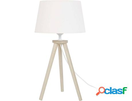 Lámpara de Mesa TOSEL Utgard (Natural, Crudo - E27 - Máx.