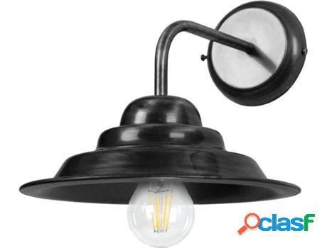 Lámpara de Pared TOSEL Anvers (Antracita - E27 - Máx. 40W