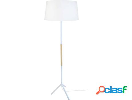 Lámpara de Pié TOSEL Trident C (Blanco - E27 - Máx. 40W -