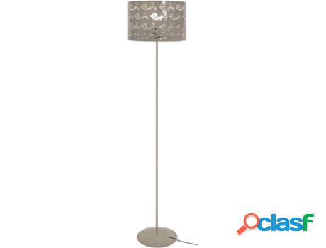 Lámpara de Pie Alto TOSEL Lys (Metal - Beis - 30 x 30 x 160