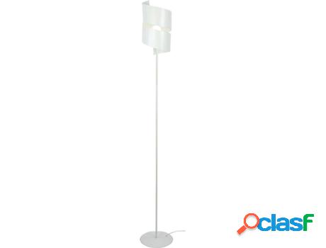 Lámpara de Pie Alto TOSEL Vira (Metal - Blanco - 28 x 28 x