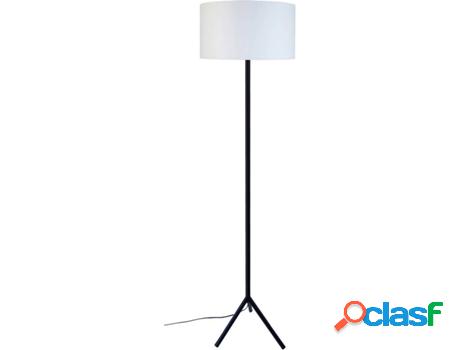 Lámpara de Pie TOSEL Trident A (Cilíndrico en Negro,